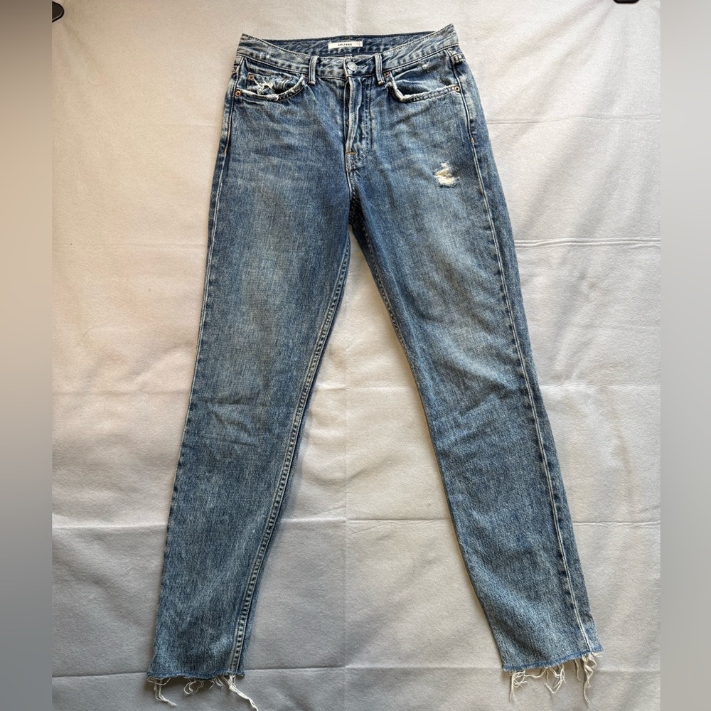 GRLFRND Karolina High Rise Skinny in Almost Gone
